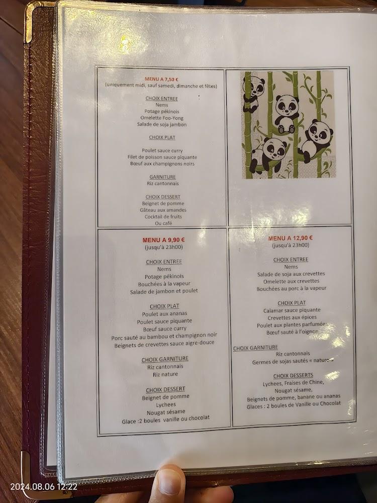 Le Jardin du Bonheur - Menu Image 1